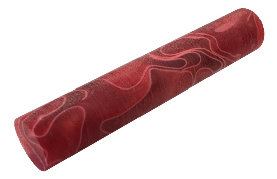 Picture of Red Acrylic Rod (20mm dia x 100mm long)
